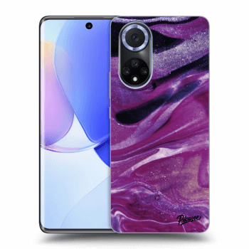 Maskica za Huawei Nova 9 - Purple glitter