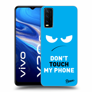 Maskica za Vivo Y20s - Angry Eyes - Blue