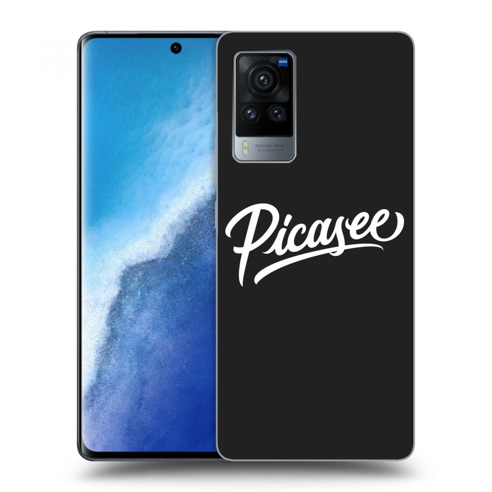 Picasee crna silikonska maskica za Vivo X60 Pro 5G - Picasee - White