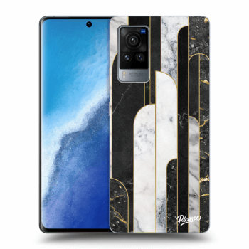 Maskica za Vivo X60 Pro 5G - Black & White tile