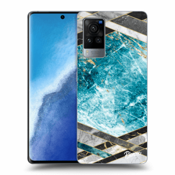 Maskica za Vivo X60 Pro 5G - Blue geometry