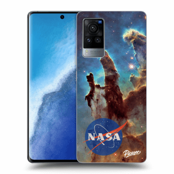 Picasee crna silikonska maskica za Vivo X60 Pro 5G - Eagle Nebula