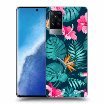 Maskica za Vivo X60 Pro 5G - Pink Monstera