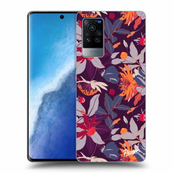 Maskica za Vivo X60 Pro 5G - Purple Leaf