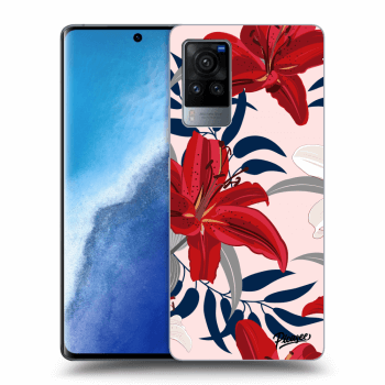 Maskica za Vivo X60 Pro 5G - Red Lily