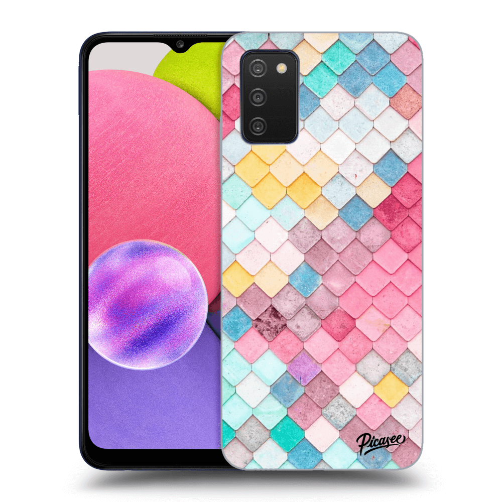 Picasee ULTIMATE CASE za Samsung Galaxy A03s A037G - Colorful roof