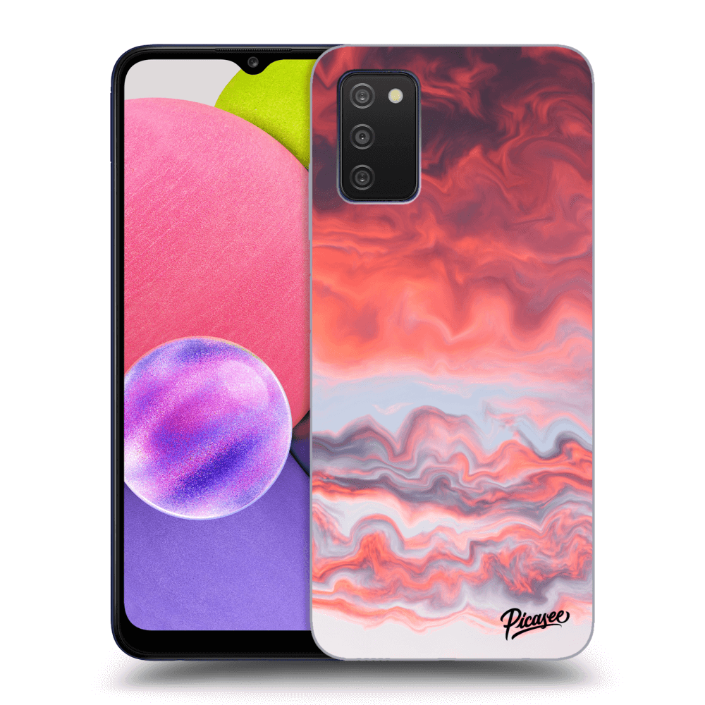 Picasee ULTIMATE CASE za Samsung Galaxy A03s A037G - Sunset