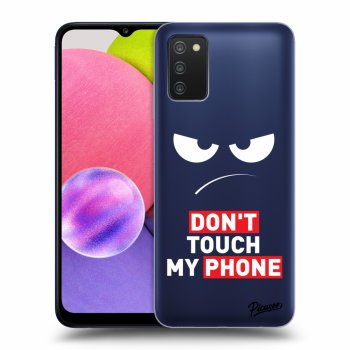 Maskica za Samsung Galaxy A03s A037G - Angry Eyes - Transparent