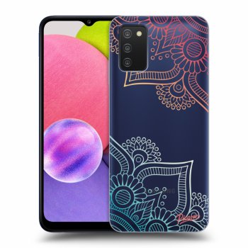 Maskica za Samsung Galaxy A03s A037G - Flowers pattern