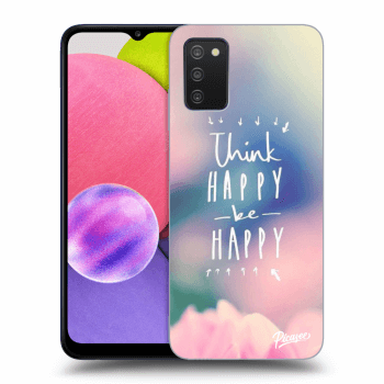 Maskica za Samsung Galaxy A03s A037G - Think happy be happy