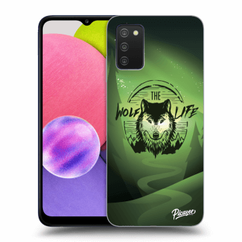 Maskica za Samsung Galaxy A03s A037G - Wolf life