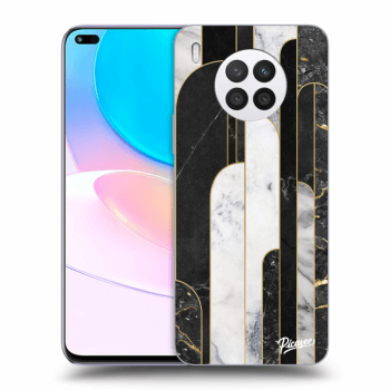 Maskica za Huawei Nova 8i - Black & White tile