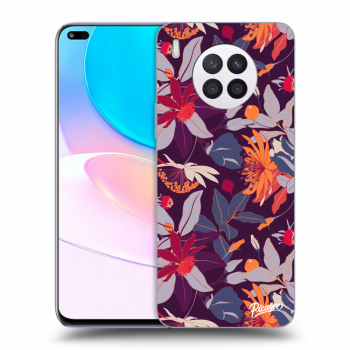 Maskica za Huawei Nova 8i - Purple Leaf