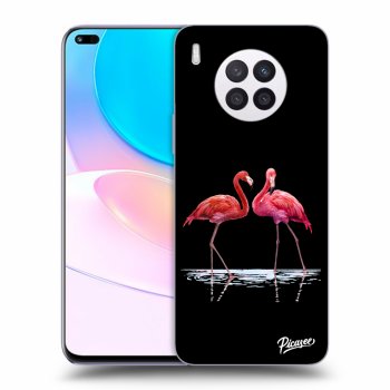 Maskica za Huawei Nova 8i - Flamingos couple