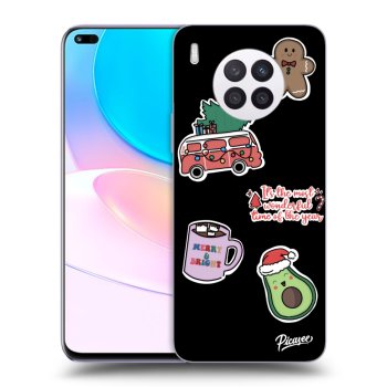 Maskica za Huawei Nova 8i - Christmas Stickers