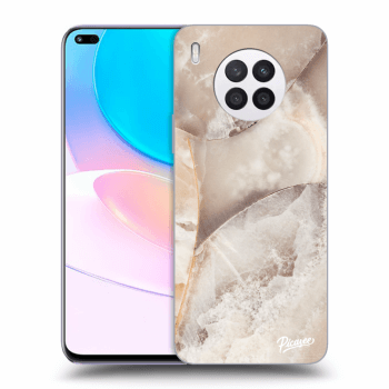 Maskica za Huawei Nova 8i - Cream marble