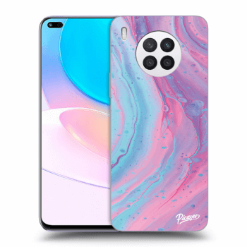 Maskica za Huawei Nova 8i - Pink liquid