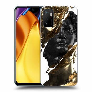 Maskica za Xiaomi Poco M3 Pro 5G - Gold - Black