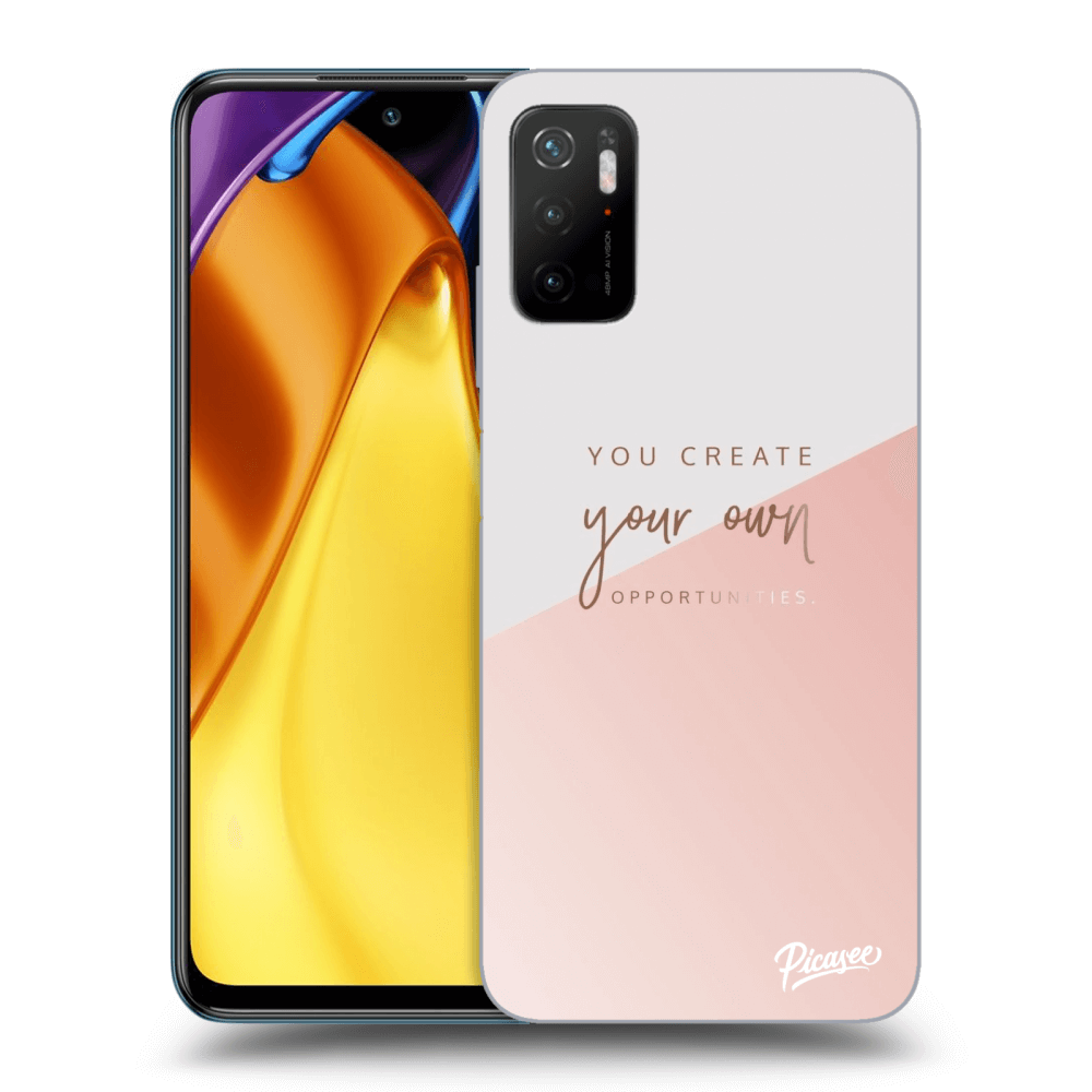 Picasee crna silikonska maskica za Xiaomi Poco M3 Pro 5G - You create your own opportunities