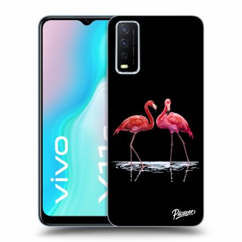 Maskica za Vivo Y11s - Flamingos couple