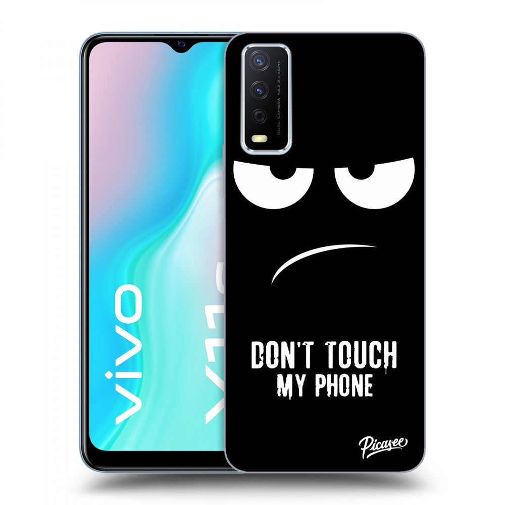 Picasee ULTIMATE CASE za Vivo Y11s - Don't Touch My Phone