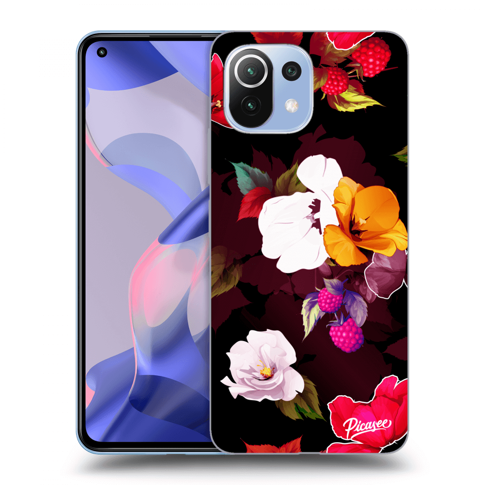 ULTIMATE CASE Za Xiaomi 11 Lite 5G NE - Flowers And Berries