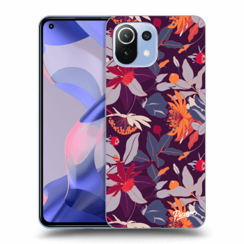 Picasee ULTIMATE CASE za Xiaomi 11 Lite 5G NE - Purple Leaf