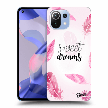 Picasee crna silikonska maskica za Xiaomi 11 Lite 5G NE - Sweet dreams