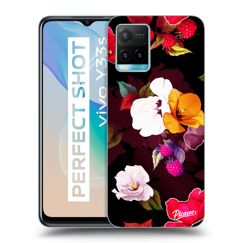 Picasee ULTIMATE CASE za Vivo Y33s - Flowers and Berries