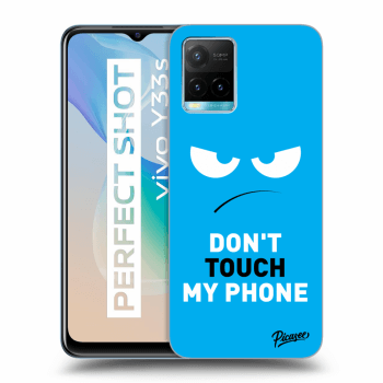 Maskica za Vivo Y33s - Angry Eyes - Blue