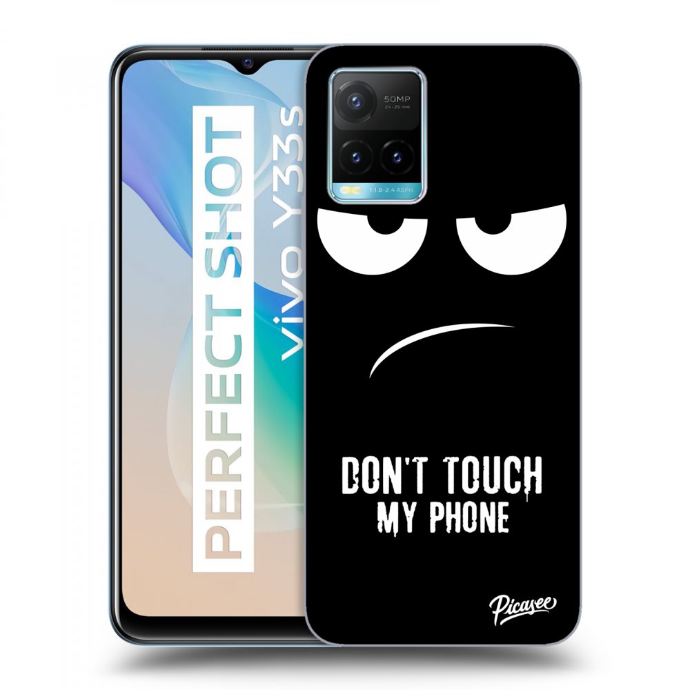 Picasee ULTIMATE CASE za Vivo Y33s - Don't Touch My Phone