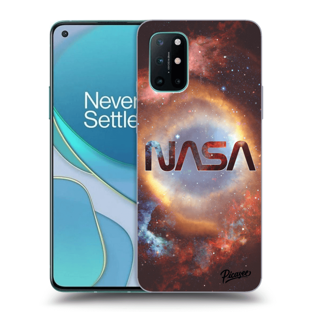 Picasee crna silikonska maskica za OnePlus 8T - Nebula