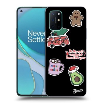 Maskica za OnePlus 8T - Christmas Stickers