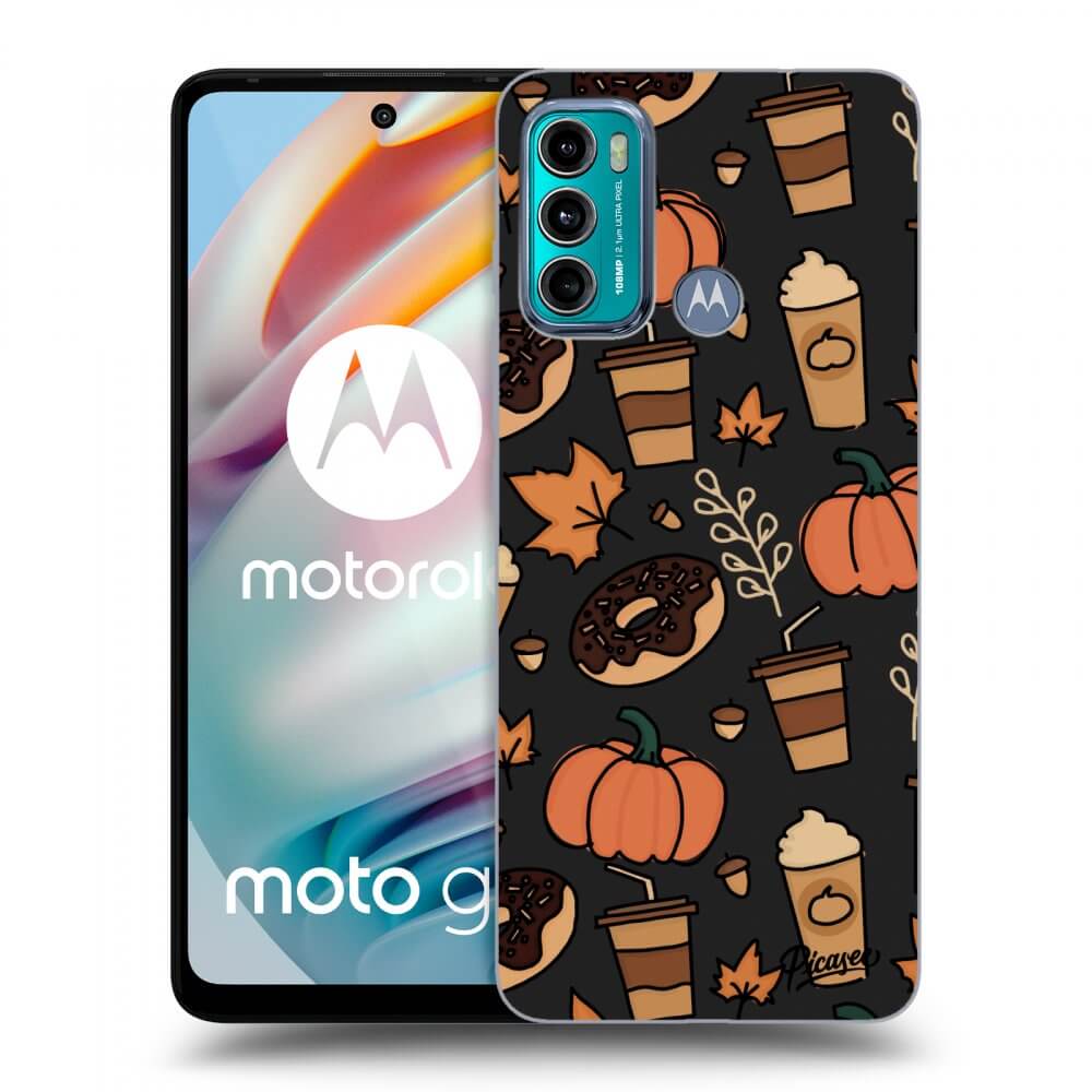 Picasee crna silikonska maskica za Motorola Moto G60 - Fallovers