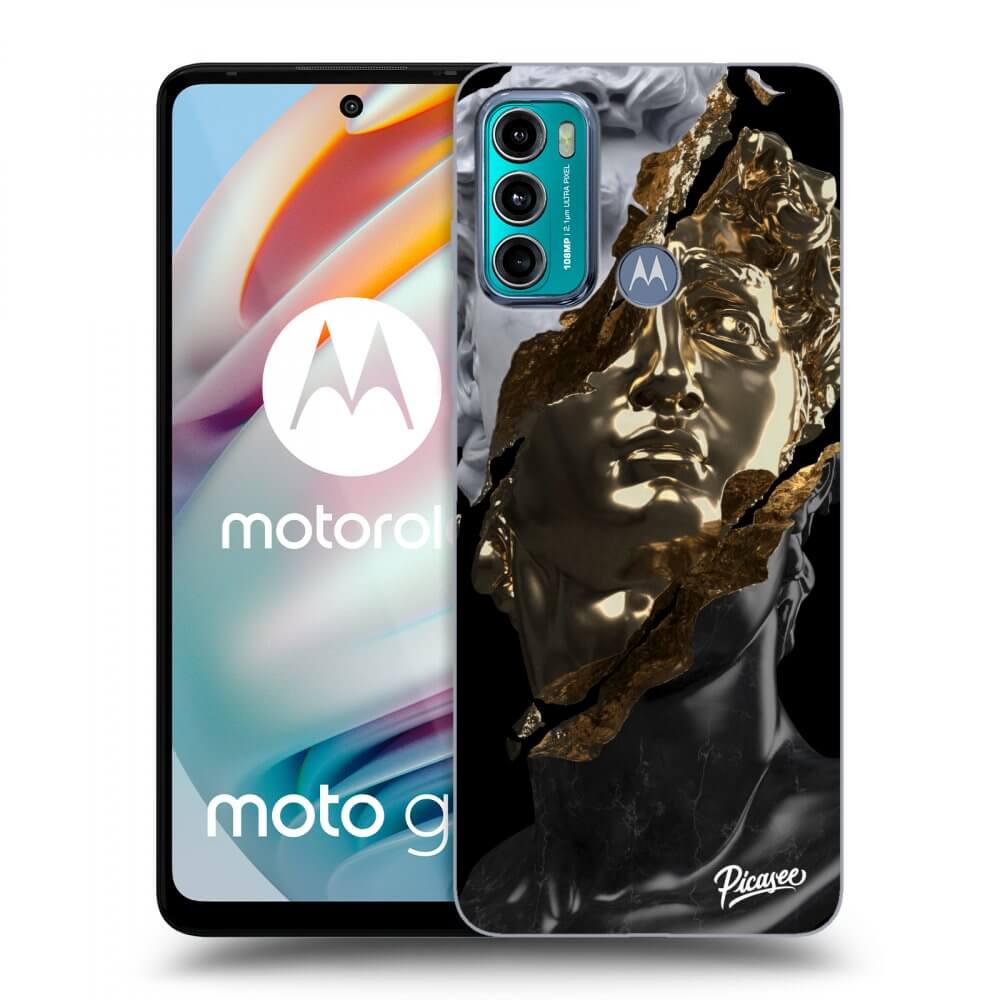 Picasee crna silikonska maskica za Motorola Moto G60 - Trigger
