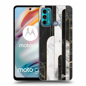 Maskica za Motorola Moto G60 - Black & White tile