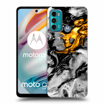 Maskica za Motorola Moto G60 - Black Gold 2