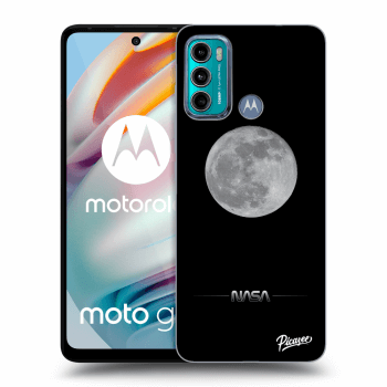 Picasee silikonska prozirna maskica za Motorola Moto G60 - Moon Minimal