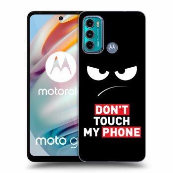 Maskica za Motorola Moto G60 - Angry Eyes - Transparent