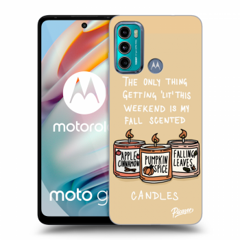 Maskica za Motorola Moto G60 - Candles