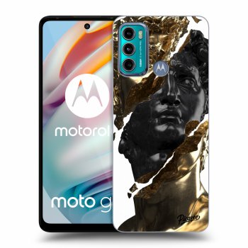 Maskica za Motorola Moto G60 - Gold - Black