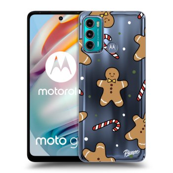 Picasee silikonska prozirna maskica za Motorola Moto G60 - Gingerbread