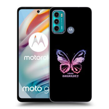 Maskica za Motorola Moto G60 - Diamanty Purple