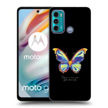Maskica za Motorola Moto G60 - Diamanty Black
