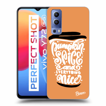 Maskica za Vivo Y72 5G - Pumpkin coffee