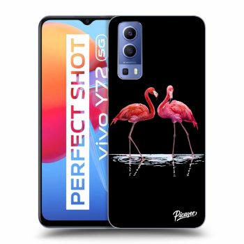 Maskica za Vivo Y72 5G - Flamingos couple