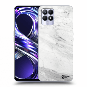 Maskica za Realme 8i - White marble