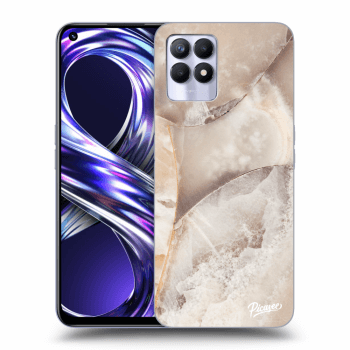 Maskica za Realme 8i - Cream marble