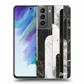 Maskica za Samsung Galaxy S21 FE 5G - Black & White tile