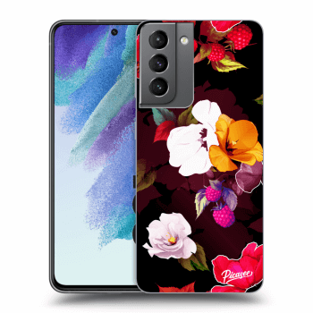 Maskica za Samsung Galaxy S21 FE 5G - Flowers and Berries